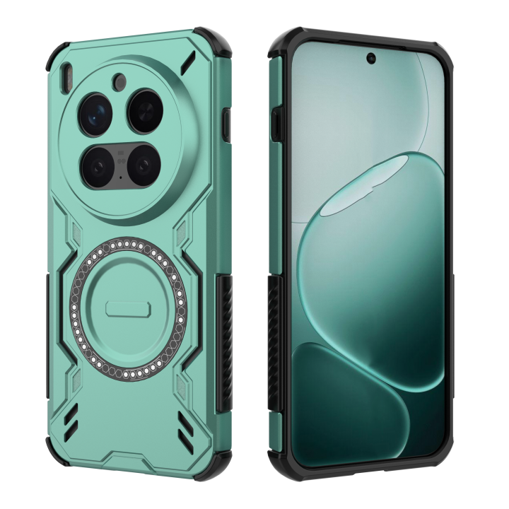 Cover for VIVO X300 Pro X300 Armor Case Magnetic Wireless Charging Hard ...