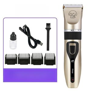 1set Pet Hair Clipper Haircut Trimmer Shaver Set for Rabbit Cat Dog Puppy Grooming Clipper Cutter Pet Supplies Electric