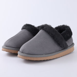 TRACYY Winter Slippers For Women Indoor Memory Foam Plush Fluffy Anti-Slip Snow Boots Lady Comfortable Soft Casual Cotton Shoes
