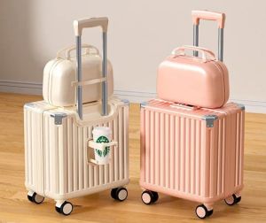 MIMANI | Females Password-protected Small Suitcase 20 inch