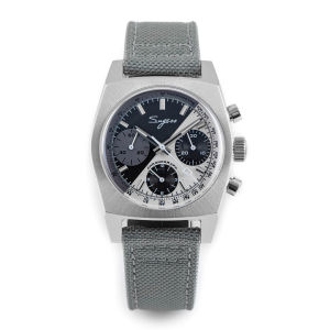 Sugess S419 Series 37mm Original Swanneck Movement Chronograph Master Mens Watch Mechanical Wristwatch Dome Sapphire Crystal New