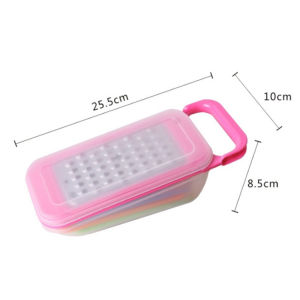 1PC Kitchen Multifunction Vegetable Cutter Mandoline Slicer Stainless Steel Interchangeable Blades