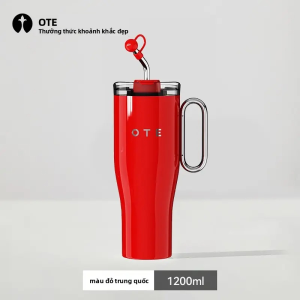 OTE | Bình Nước Inox Giữ Lạnh Có Đế Hút Dùng Cho Phụ Nữ Trên Ô Tô