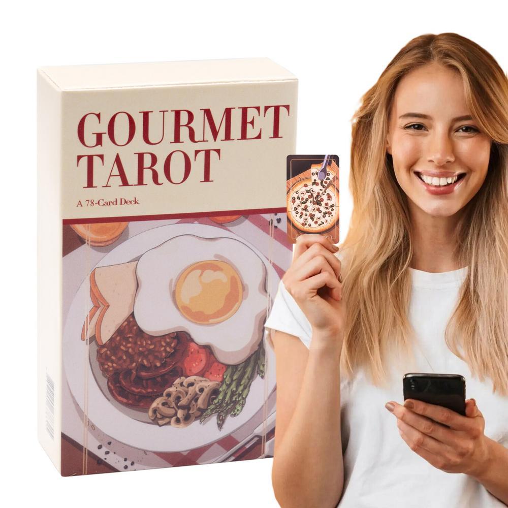 【High-quality】 Gourmet Tarot Cards Mysterious Divination Psychological ...