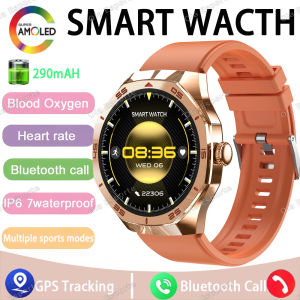 Smart Watch 1.52 AMOLED Screen 3D Menu Heart Rate ECG Monitoring 5ATM Waterproof GPS Phone Calls Smartwatch Man Women 2026 New