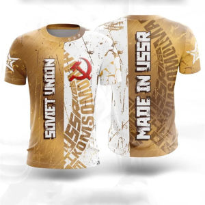 Russian Coat Of Arms T-shirt For Mens Clothes Camouflage Outdoor Sport Wear T Shirts Pride Short Sleeve Tee Top Summer 2025