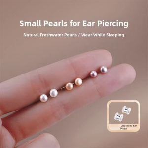 DAISY DREAM | Hypoallergenic Earrings For Prolonged Wear Pearl Studs