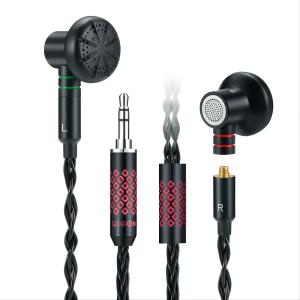QIGOM Wired Earphone HIFI 130ohm 112dB Removable MMCX Cable Wide Sound Domain Tri-frequency Separation Earphone Original S130A
