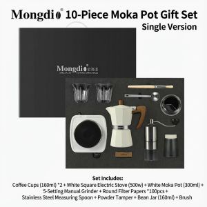MONGDIO | Gift Set Coffee Moka Pot