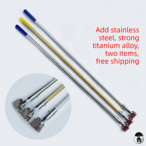 Jiaxun | Hotel-Grade Replacement Mop Handle Titanium Alloy and Stainless Steel
