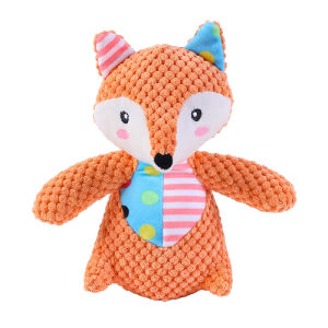 Splicing Style Pet Plush Toy Cat Dog Toy Animals Bite Resistant Interactive Squeaky Pet Dog Teeth Cleaning Chew Toy Pet Supplies