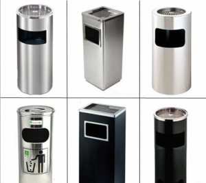 forsso | Round Lid Pedestal Waste Bin