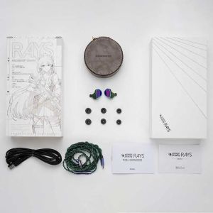 MOONDROP RAYS earphone USB-C DSP Pro Gaming lEMs with Mic Al Denoise Dynamic Driver + Planar Magnetic Driver Esports Headphones