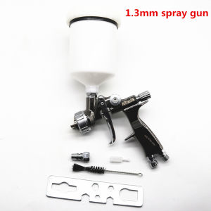 LVLP Spray With 1.3 And 1.6mm Car Paint With 600CC Mix Tank And Adpater Varnish Paint Sprayer /Air Spray Air Tools