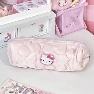 ZEEMIN Halloween Christmas Sanrio Hello Kitty Pen Case: Cute Cartoon Anime KT Cat Kuromi Pencil-box & Cosmetic Bag