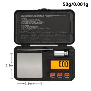 Cân kĩ thuật số Mini 200g/0.01g 50g/0.001g cao bỏ túi chính xác cân điện tử cân tiểu ly cho cân trang sức Cân thực phẩm