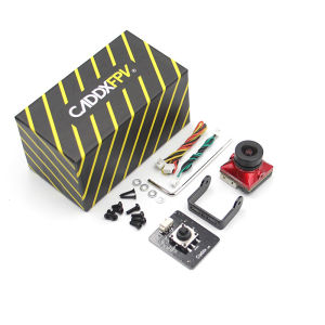 Caddx Ratel 2 1200TVL FPV Camera 1/1.8 Starlight 165 FOV 2.1mm NTSC/PAL 16:9/4:3 Switchable 19*19mm Super WDR for FPV Racing