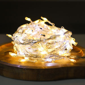 Christmas Decoration 3-meter Series Parallel Waterproof Flowing Firecracker Lamp Led Waterfalls Garland Curtain Lights Outdoor