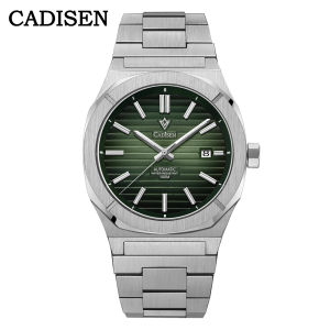 CADISEN Watch for Men Luxury Automatic Men Miyota 8215 Movement Sapphire Crystal 42mm Dial 100m Waterproof  Wristwatches C8200