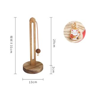 Kitchen Countertop Solid Wood Paper Towel Holder Punch-free Roll Paper Storage Rack Lazy Rag Plastic Wrap Bag Stand Style Rack