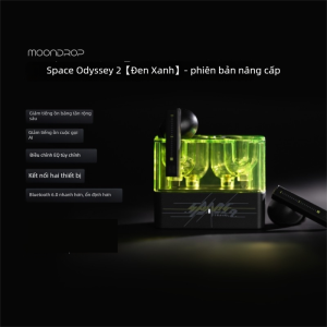 Tai nghe không dây Space Travel 2 chất lượng cao hỗ trợ hủy tiếng ồn cho game Bluetooth 5.3 pin lâu dài tai nghe true wireless