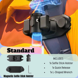 Insta360 Magnetic Selfie Stick Holster Quick Release Holder Support For Backpack Strap Insta 360 X5 X4 Air GO Ultra Accessory