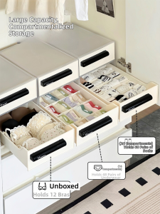 Underwear Organizer Drawer-type Multi-functional Storage Box