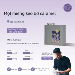 Cà phê hạt Sweetheart Supreme Butter Toffee 2.0 Ý rang vừa đậm