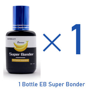 1 Bottle EONBEAUT Eyelash Extension Glue Supplies EB Super Bonder Banana Scent Liquid Lash Professional Makeup Tool Accessories