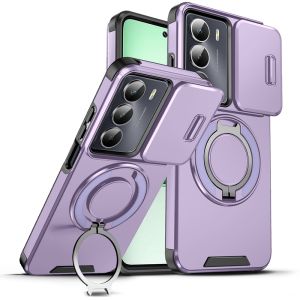 Casing For Infinix Hot 60 Pro+ 50 Pro Plus 4G 5G Phone Case TPU PC Slide Camera Protection Ring Shockproof Back Cover For Hot50Pro+ Hot60Pro+ 60Pro+ 50Pro+