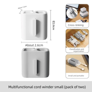 Piple | Cable Organizer Earphone Winder Desk Organizer Travel Cable Ties