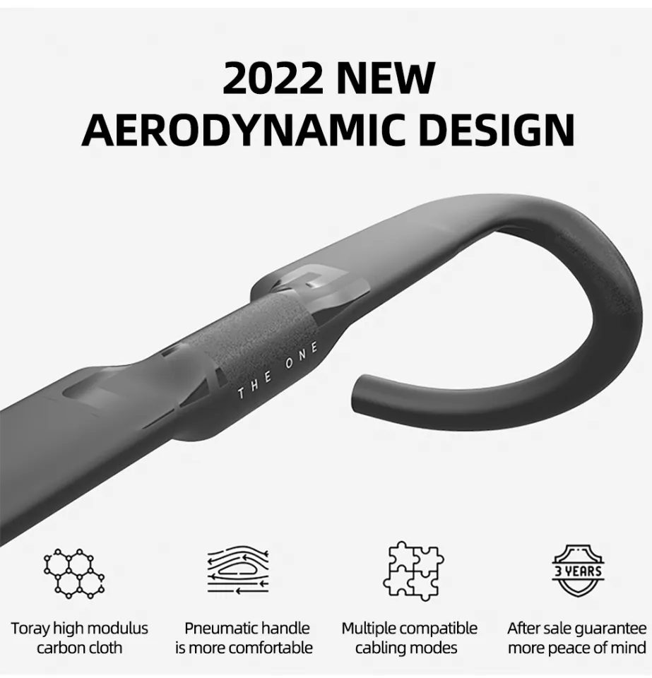 THE ONE AERO Carbon Handlebar 400/420/440MM Road Bike/MTB