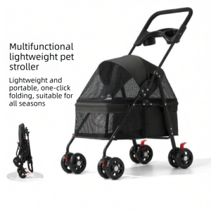 ZHUOLESHI | Lightweight Foldable Pet Stroller