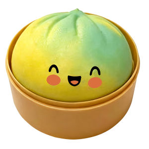 Simulation Flash Dumpling Pressure Ball Slow Rebound Soft Pinch Decompression Office Home Decorat Children Birthday Gifts