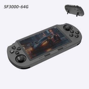 SF3000 handheld game console with a 4.5-inch large screen supporting e-books MP4， Music function built-in 20000+games