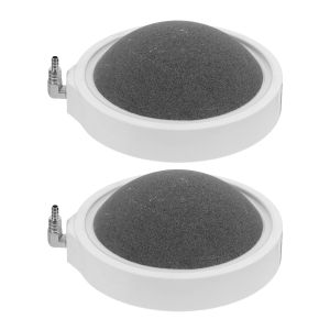 2Pcs Fine Stone Bubble Aerator for Aquariums Hydroponics Fish Tanks Fish Tanks Air Stone Aquarium Bubbler