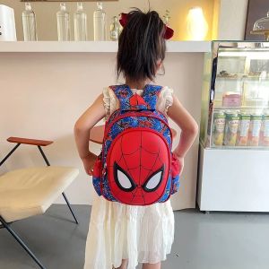 ZEEMIN Halloween Christmas Spider-Man Backpack: A Stylish Kindergarten Bag for Boys