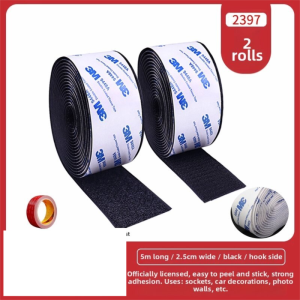 3M | Dual-Sided High-Strength Adhesive Water-Resistant Windproof Velcro