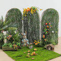 【big-discount】 1Mx1M Artificial Moss Lawn Grassland Turf Plants Garden carpet Outdoor natural landscape landscaping green floor Decoration. 