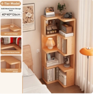 CHUJUN | Multi-Function Display Storage Corner Bookcase