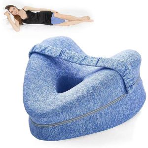 Memory Foam Leg Knee Foam Support Pillow Side Sleeper Sciatica Orthopedic Sciatica Back Hip Relief Pillow For Bed Sofa
