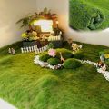 【big-discount】 1Mx1M Artificial Moss Lawn Grassland Turf Plants Garden carpet Outdoor natural landscape landscaping green floor Decoration. 