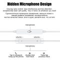 Original Type C In-Ear Wired Earphones Stereo Bass Headphone HIFI Earpiece with Mic For iPhone  17 Pro Max 17 Air 16 15 14 13 12 11 Pro Max Mini Earphones XR Plus USB-C For iphone 17 Air Wired Earbuds Lightning&3.5mm Accessories. 