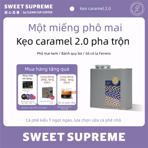 Cà phê hạt Sweetheart Supreme Butter Toffee 2.0 Ý rang vừa đậm