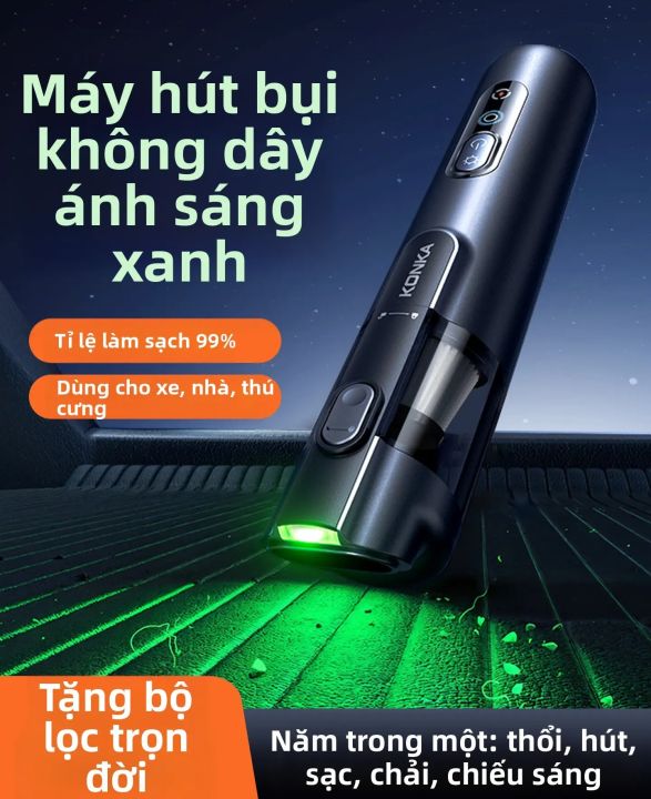 KONKA | Máy Hút Bụi Ô Tô Không Dây Cầm Tay Công Suất Mạnh | Lazada.vn