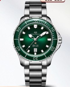 SEA-GULL | Mens Diving Waterproof 300m Automatic Mechanical Watch