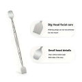 1Pcs Double-Ended Blackhead Remover: Facial Pore Cleanser, Exfoliator, and Massage Tool for Smooth Skin. 