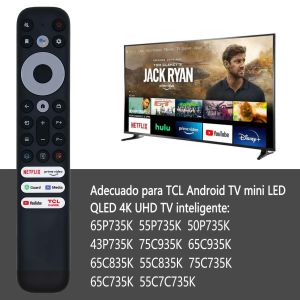 New RC902V FMR1 FMR4 No Voice IR TV Remote Control for TCL 8K Qled Smart TV 50P725G 55C728 75C728 X925PRO 65X925 IFFALCON 75H720