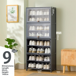KAIPAQI | Narrow Dustproof Multi-layer Shoe Rack Large Capacity
