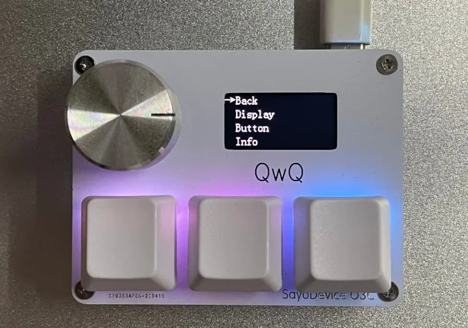 Sayobot SayoDevice O3C OSU 4+4 Keys Rapid Trigger Color Keyboard